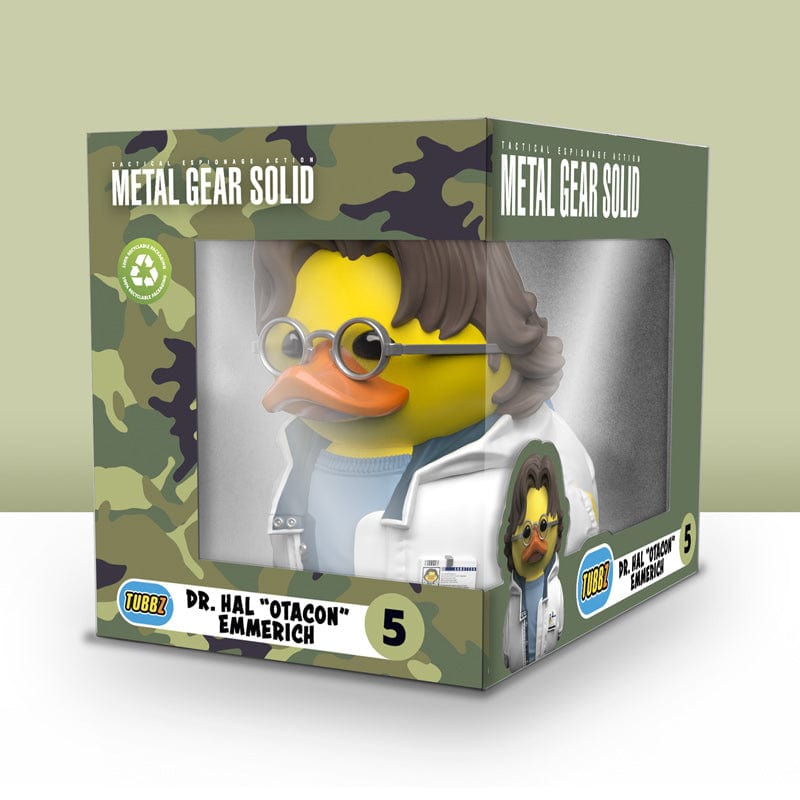 emmerich metal gear Metal Gear Solid: Dr. Hal “Otacon” Emmerich TUBBZ (Boxed Edition)