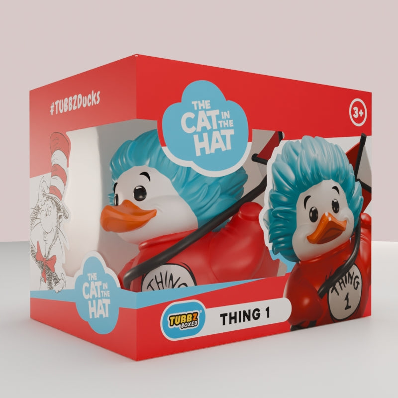『TUBBZ』２１体セット売り。激安で。新品未開封です。その① The Cat in the Hat Thing 1 TUBBZ Boxed Edition | Dr. Seuss