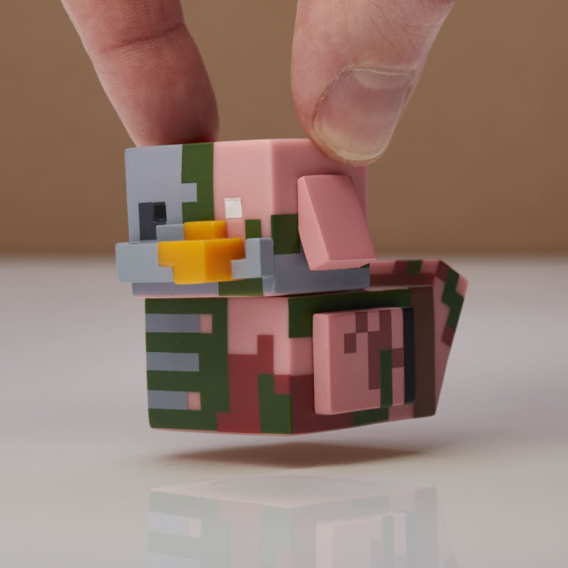 MINI TUBBZ Minecraft 4個セット Minecraft: Zombified Piglin TUBBZ (Mini Edition)