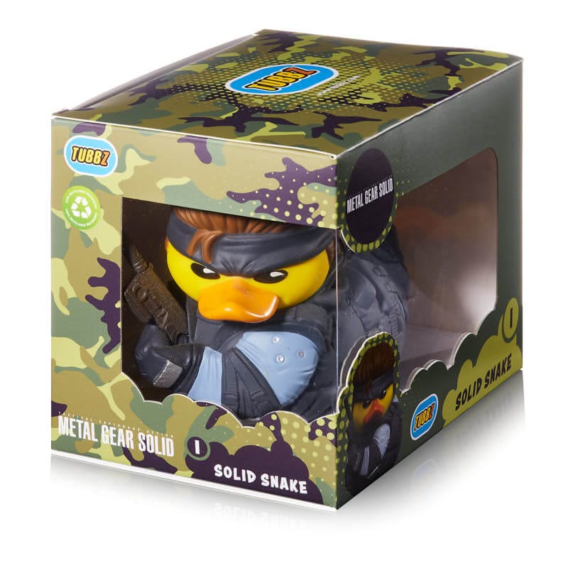 metal gear solid official merchandise Metal Gear Solid: Solid Snake TUBBZ (Boxed Edition)