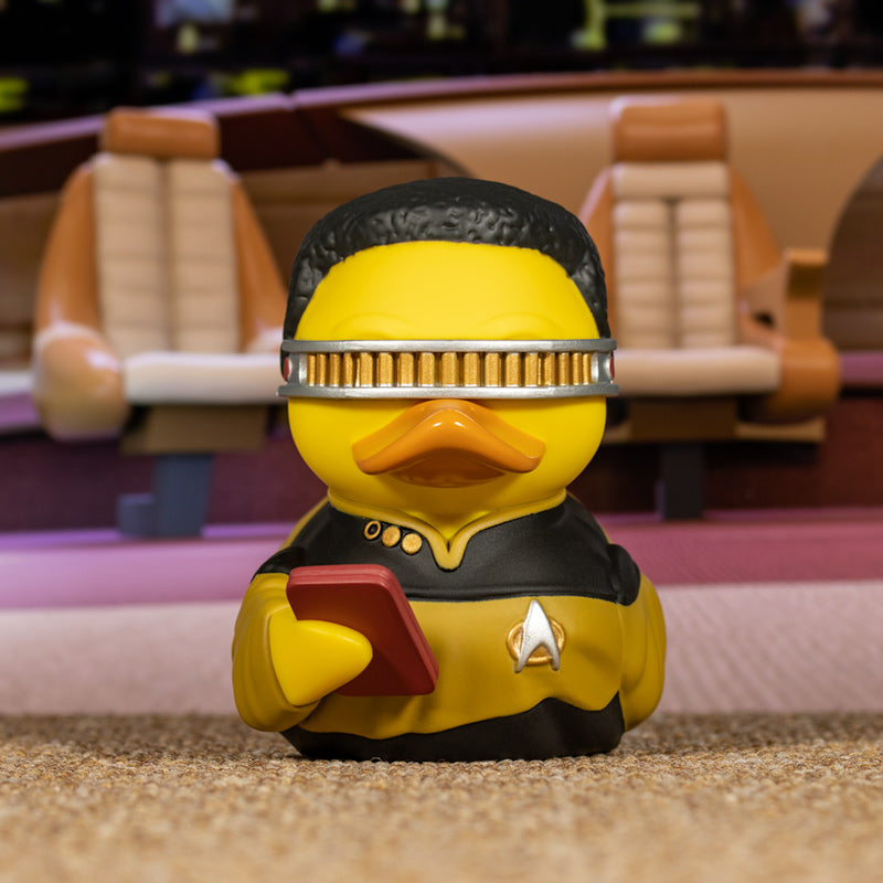 Star Trek Geordi La Forge TUBBZ Cosplaying Duck Collectible