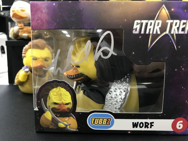 WIN a Worf Boxed TUBBZ Edition signed by MICHAEL DORN himself!