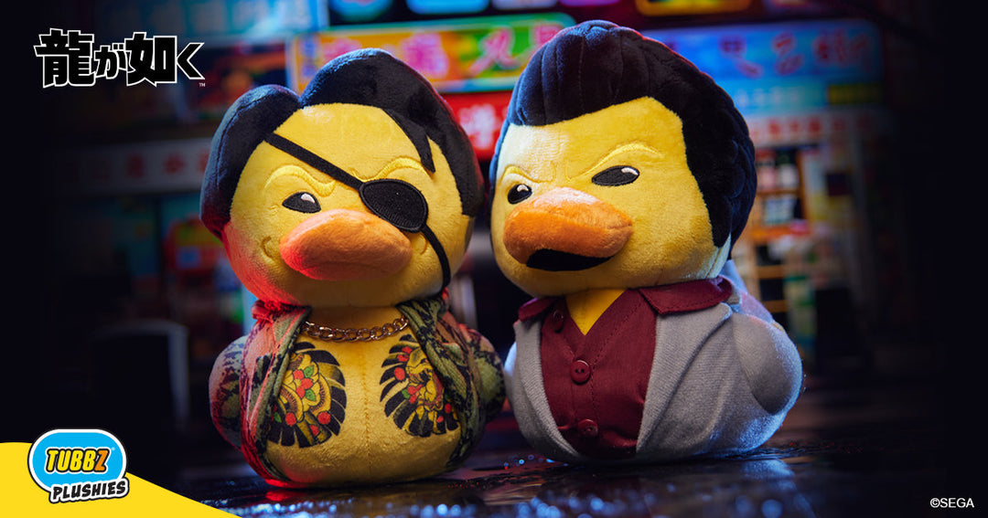 Yakuza’s Kazuma Kiryu & Goro Majima Join the TUBBZ Plush Lineup!