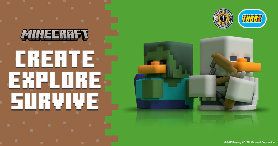 New Minecraft TUBBZ: 1st Editions Zombie & Skeleton