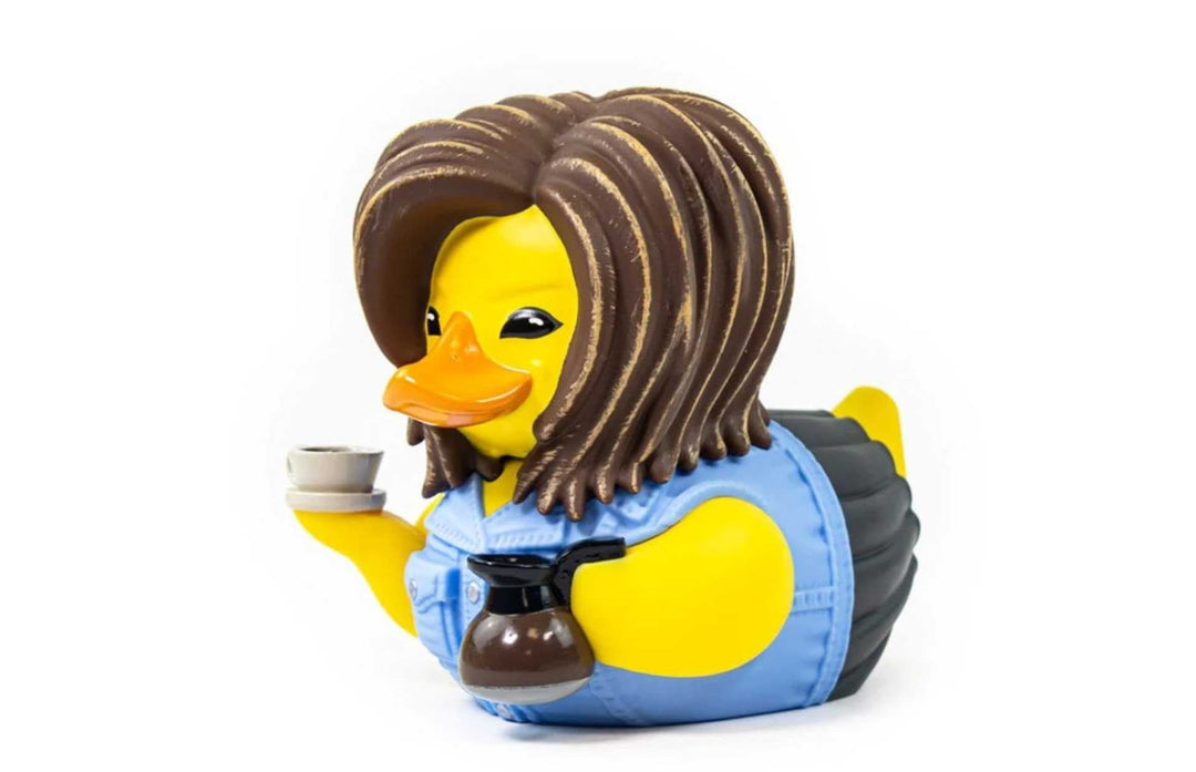 mothers day gifts list, A cosplaying duck as Rachel Green from Friends