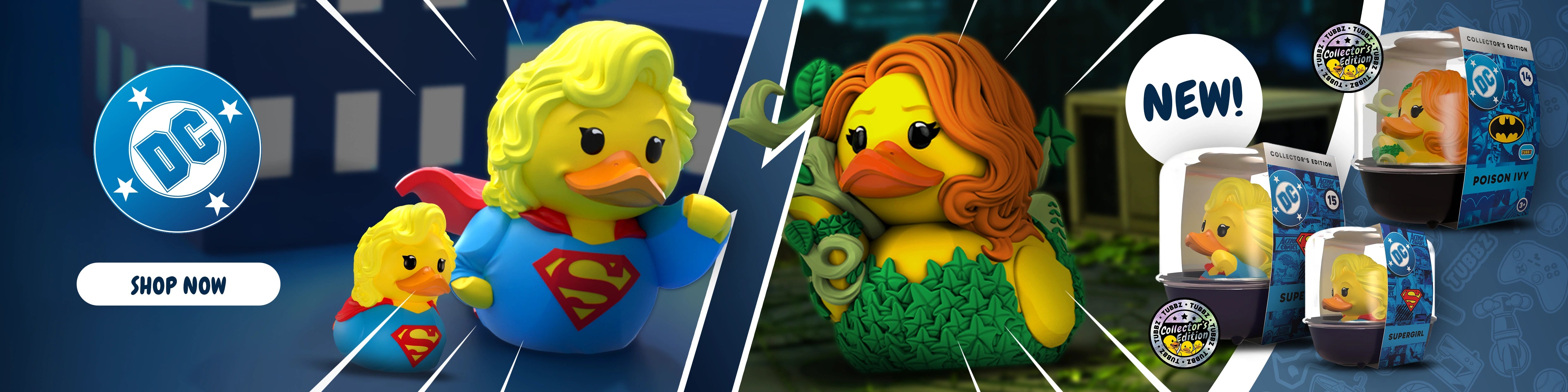 DC Comics Supergirl & Poison Ivy TUBBZ Duck