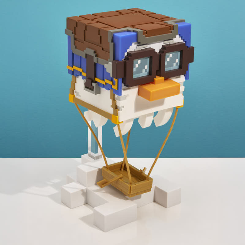 Minecraft: Happy Ghast TUBBZ (Vehicle)