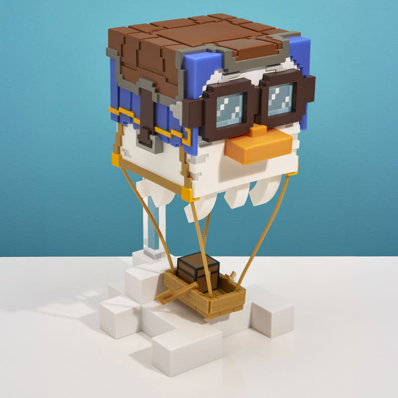Minecraft: Happy Ghast TUBBZ (Vehicle)