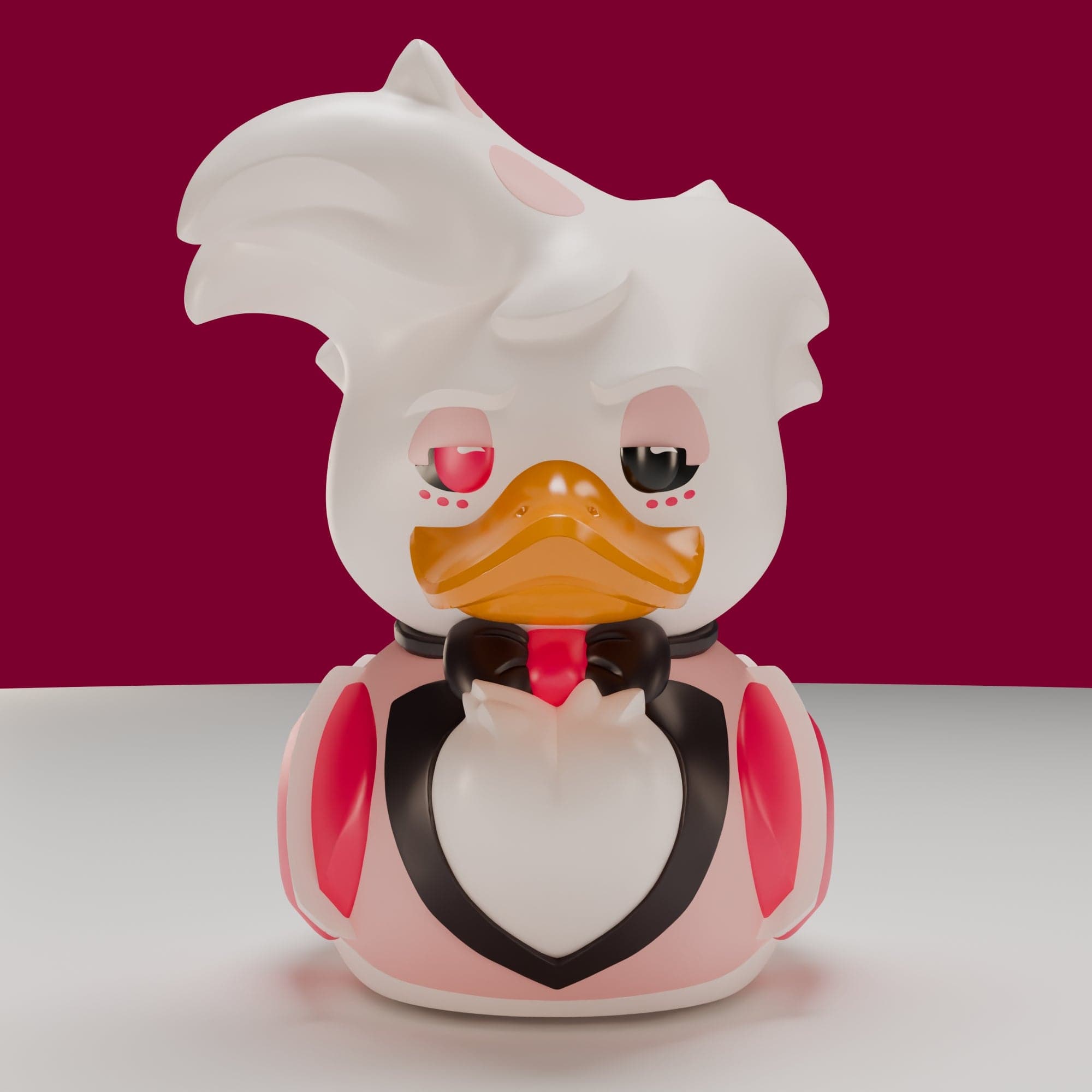ハズビンホテル　エンジェルダスト　tubbz コラボ　あひる Angel Dust Mini TUBBZ | Hazbin Hotel Collectable Duck