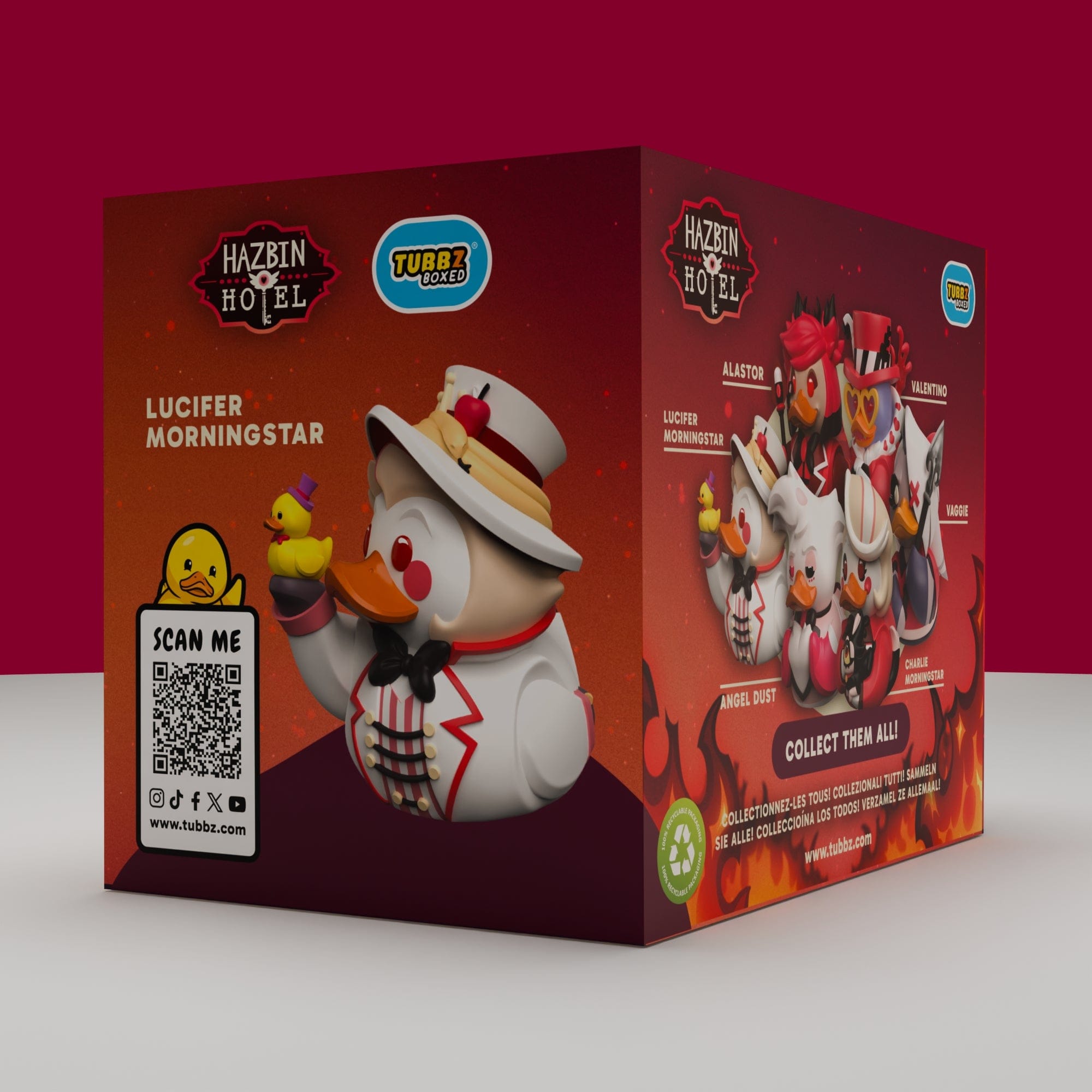 Hazbin Hotel: Lucifer Morningstar TUBBZ (Boxed Edition) | TUBBZ