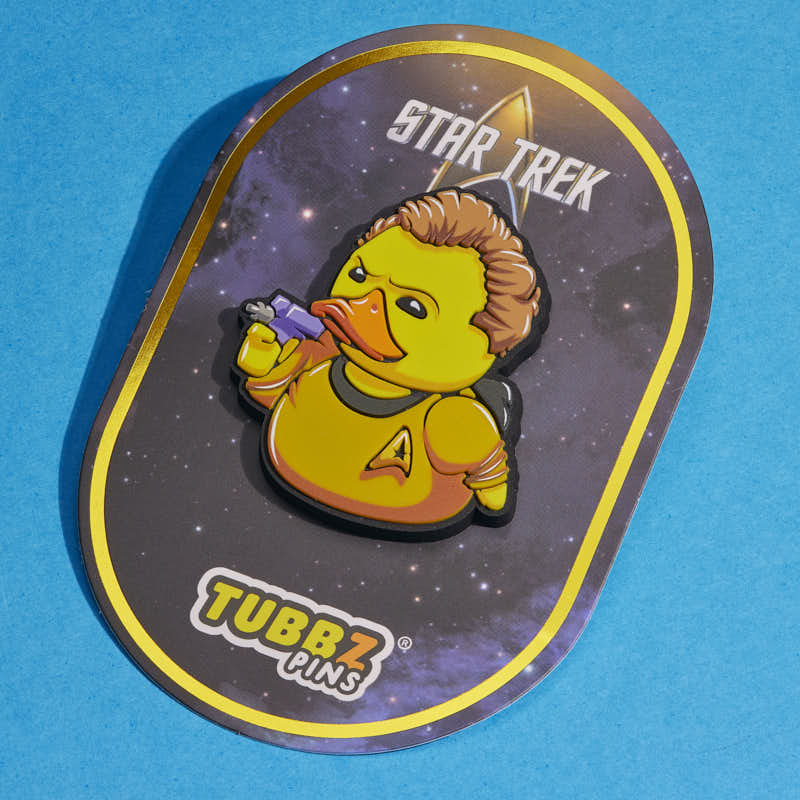 Star Trek: James T Kirk TUBBZ Pin (Rubber)