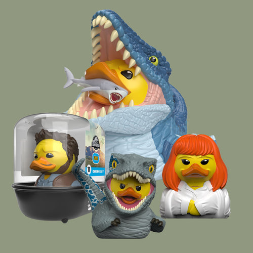 Jurassic World: Blue, Claire Dearing, Owen Grady & Mosasaurus TUBBZ Bundle