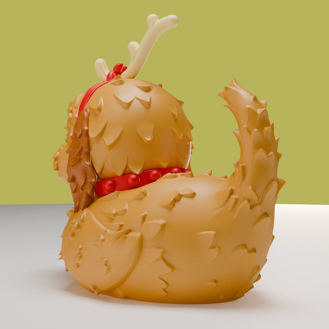 TUBBZ Eend TUBBZ Mini: De Grinch - Cosplayende Rubberen TUBBZ Eend TUBBZ Mini: De Grinch - Cosplayende Rubberen