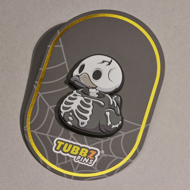 Numskull: Skeleton (Glow in the Dark) TUBBZ Pin (Rubber)