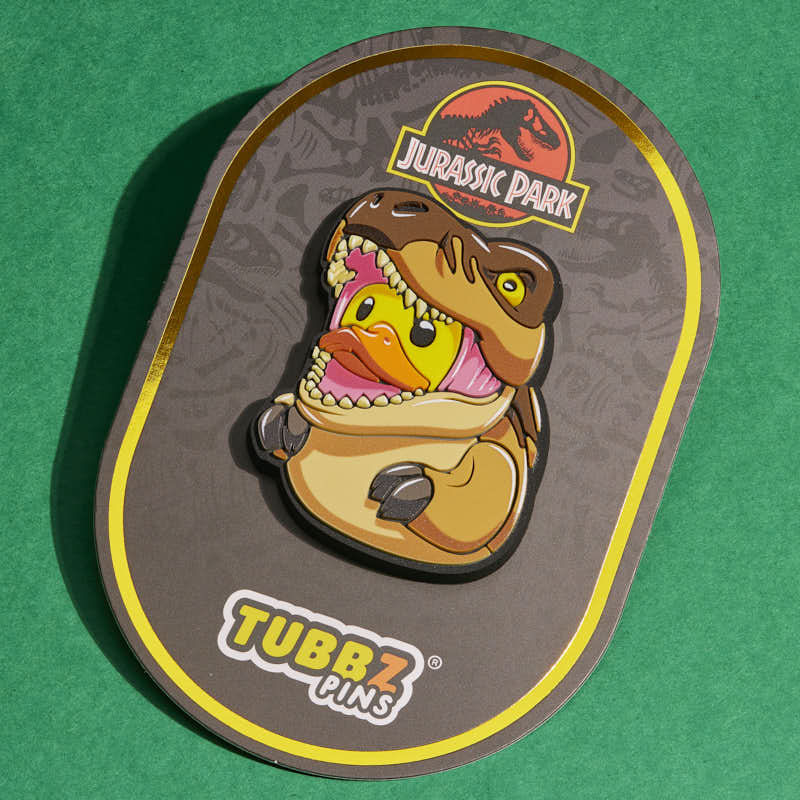 Jurassic Park: T-Rex TUBBZ Pin (Rubber)