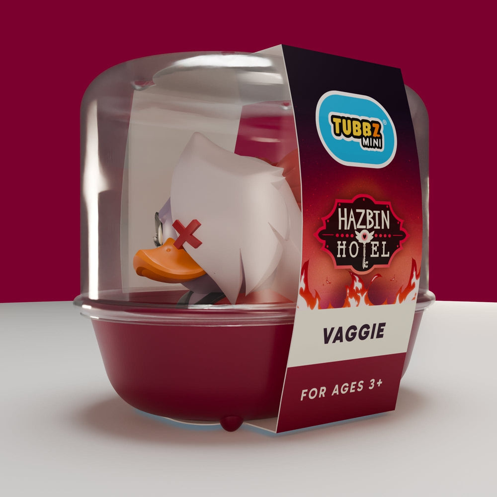 TUBBZ Primera Edición Hazbin Hotel – Figura Coleccionable De Alastor En Pato De Goma Disfrazado, 9 Cm TUBBZ Primera Edición Hazbin Hotel – Figura Coleccionable De Alastor En Pato De Goma Disfrazado, 9 Cm