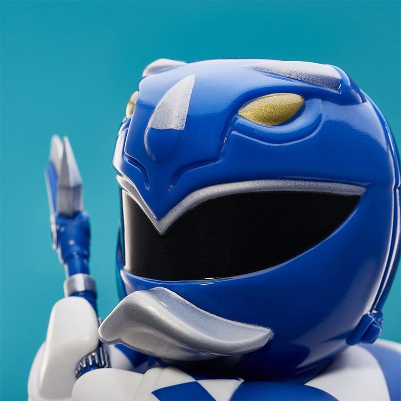 Blue Power Ranger Helmet It's Morphin' Time As The Power Rangers White