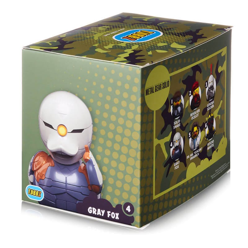 Official Metal Gear Solid Gray Fox TUBBZ (Boxed Edition)