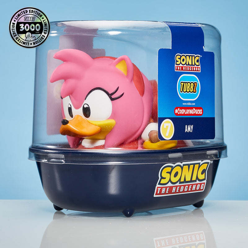 Official Sonic the Hedgehog Amy Rose TUBBZ Cosplaying Duck Collectible
