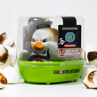 Ghostbusters Stay Puft (Exclusive Burnt Edition) TUBBZ Cosplaying Duck Collectible – Marshmallow Scented
