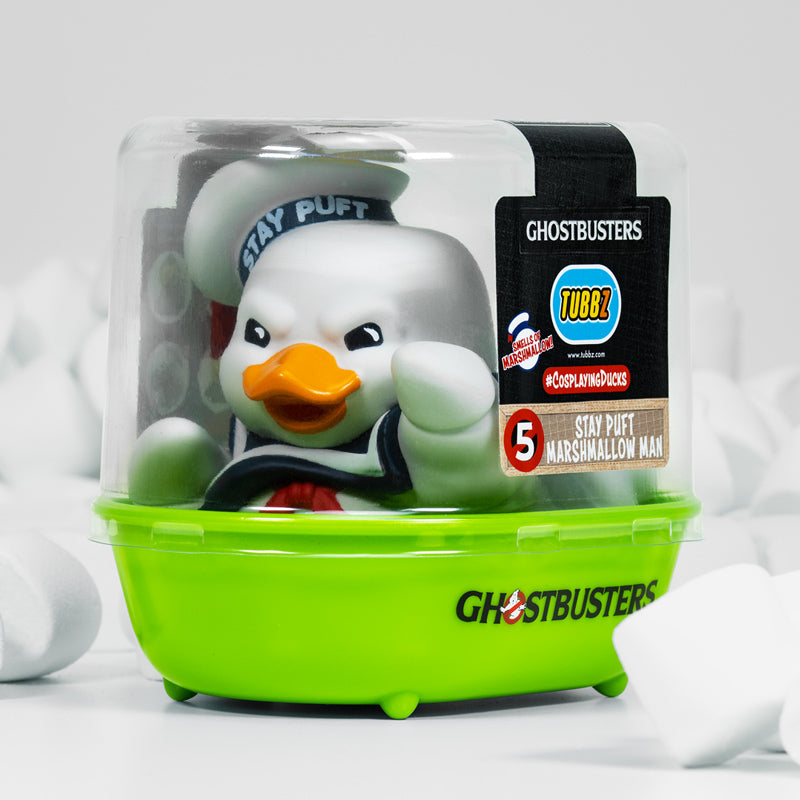 Ghostbusters Stay Puft TUBBZ Cosplaying Duck Collectible – Marshmallow Scented