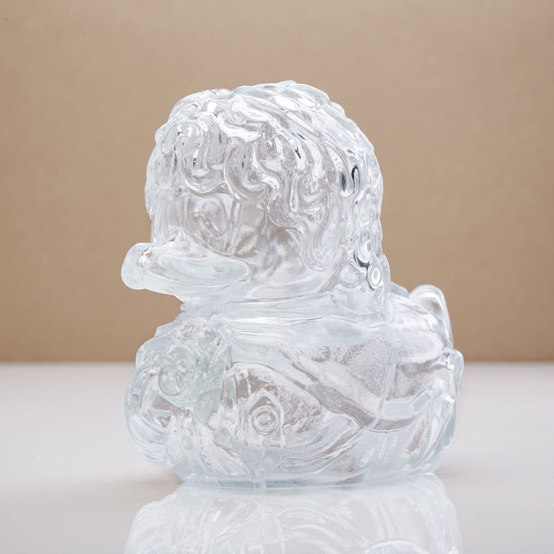 Close-up of Invisible Frodo Baggins clear TUBBZ front details