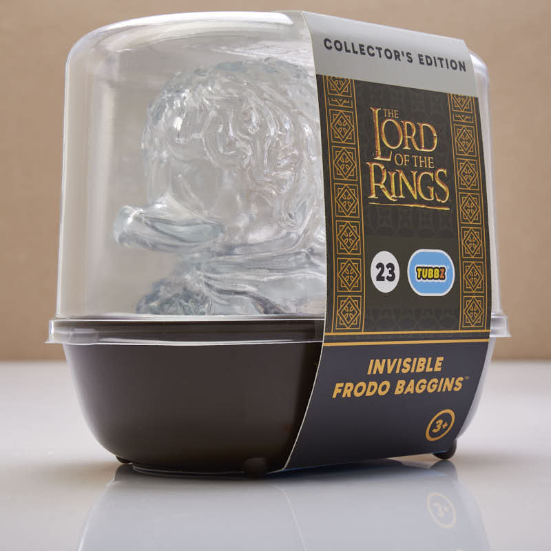 Collector's Edition tub packaging for Invisible Frodo Baggins